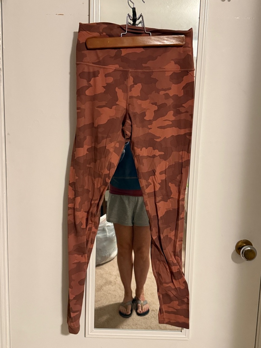 lululemon athletica Rust Camo High-Rise Leggings